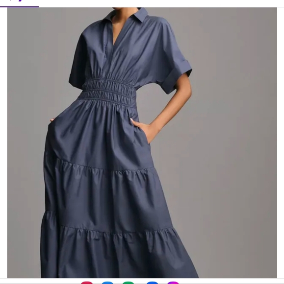 Anthropologie Dresses & Skirts - The Somerset Maxi Dress: Shirt Dress Edition